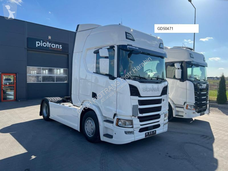 جرار Scania R500 / PODUSZKI FULL / RETARDER /...