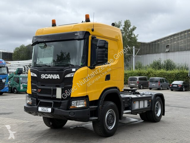جرار Scania 450 XT 4x4 Euro 6 SZM Kipphydraulik...