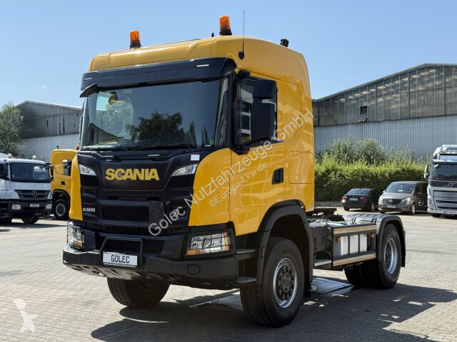 جرار Scania 450 XT 4x4 Euro 6 SZM Kipphydraulik...