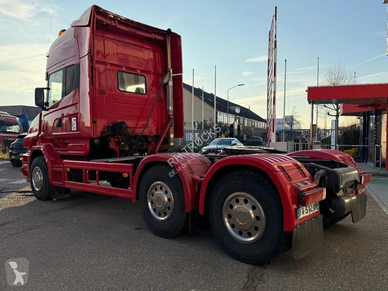 جرار Scania T164-480 V8 6X4 - FU STEE SUSP. -...