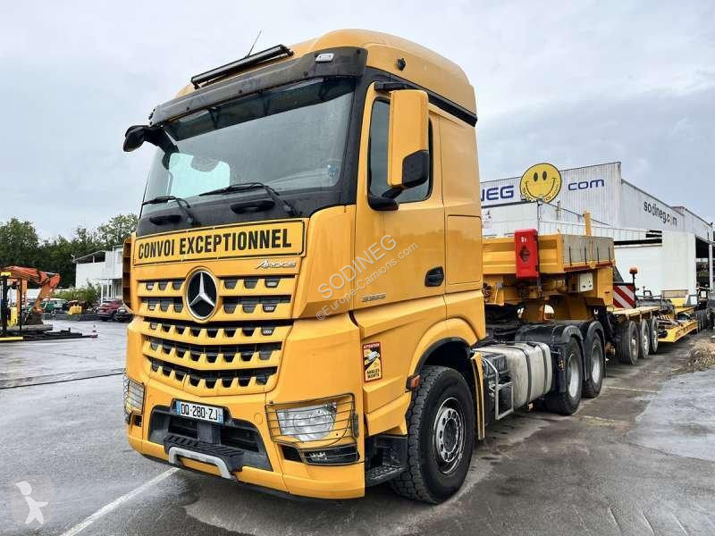 شاحنة مفصلية Mercedes  AROCS 3363 + NICOLAS 5+3