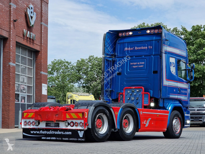 جرار Scania R580 V8 Topline 6x4 - TO/Hydraulic...
