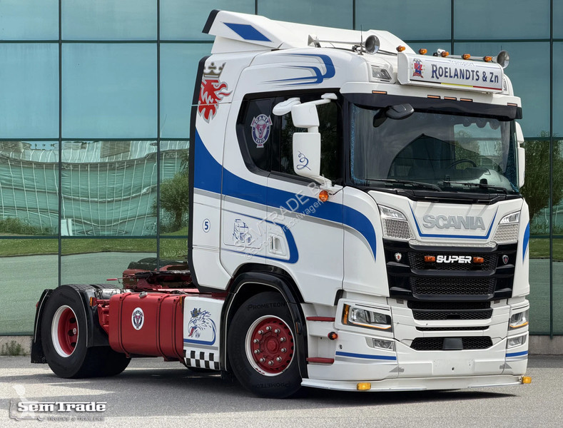 جرار Scania R410 NGS FU AIR RETARDER 2X TANKS...