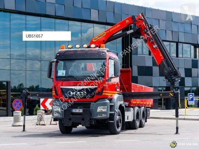 Влекач MAN TGS 6x4 PALFINGER PK 23001 EH Crane...