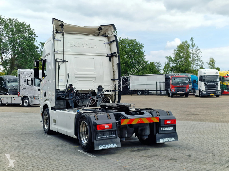 جرار Scania R520 V8 NS retarder - steel / air -...