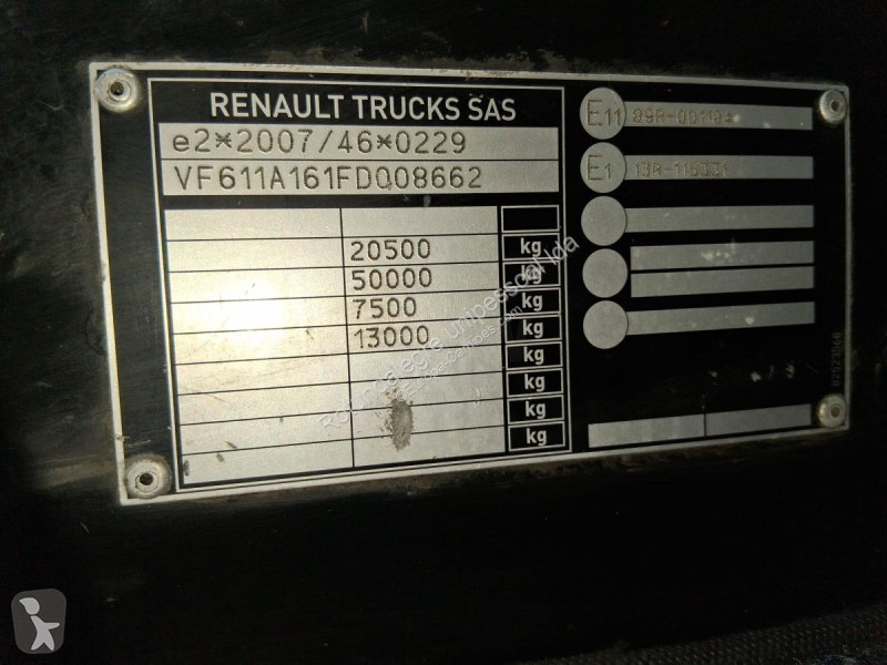 جرار Renault  T 460 RETARDER + KIT BASCULANTE
