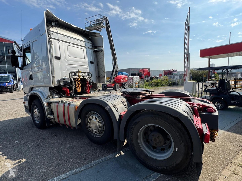 جرار Scania R490 6X2 EURO 6 + RETARDER + BIG AXE