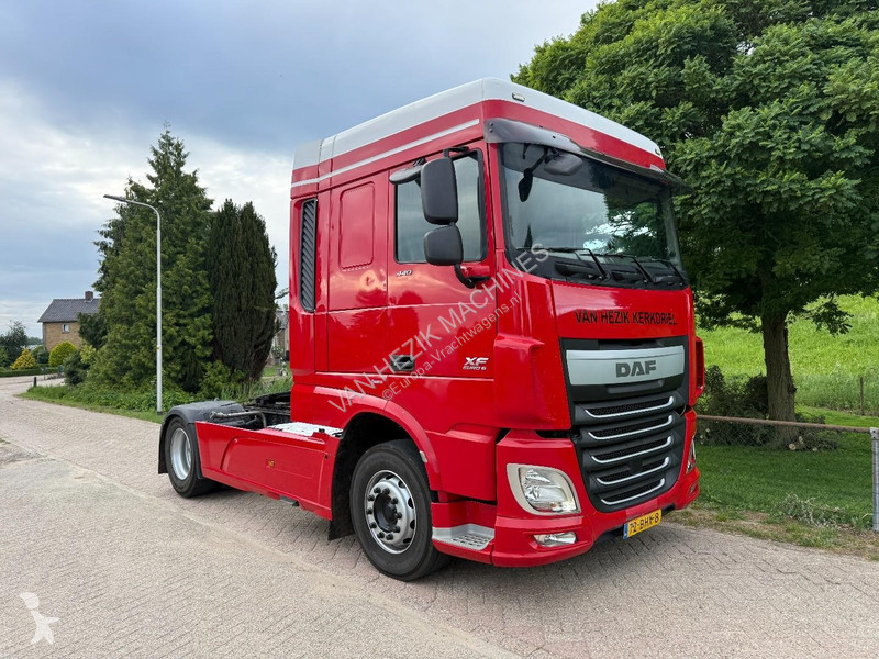 جرار DAF 440 FT Manual fifth wheel, blower, low...