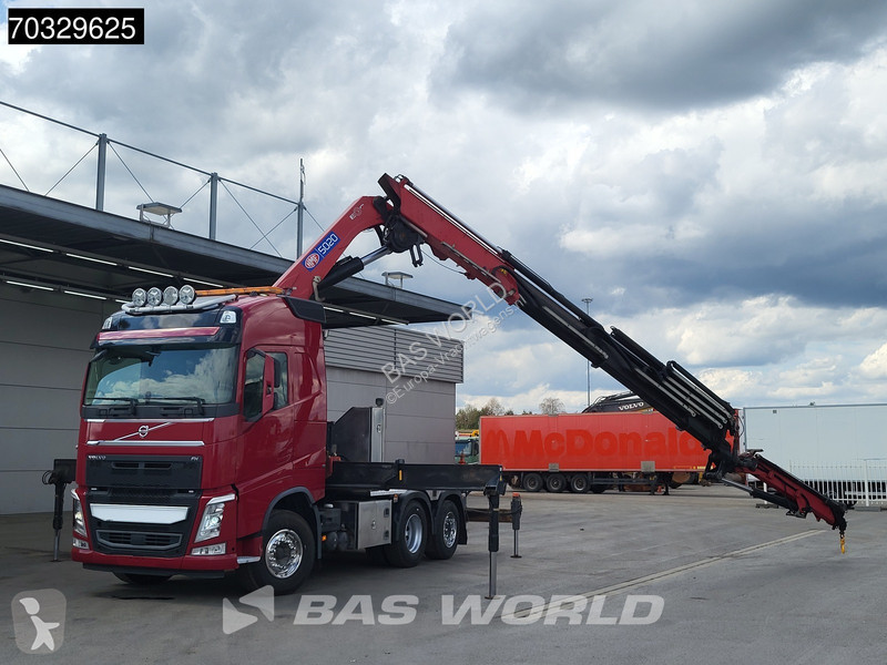 Traktor Volvo 6X2 HMF 5020-K6 Crane Kran + JIB...