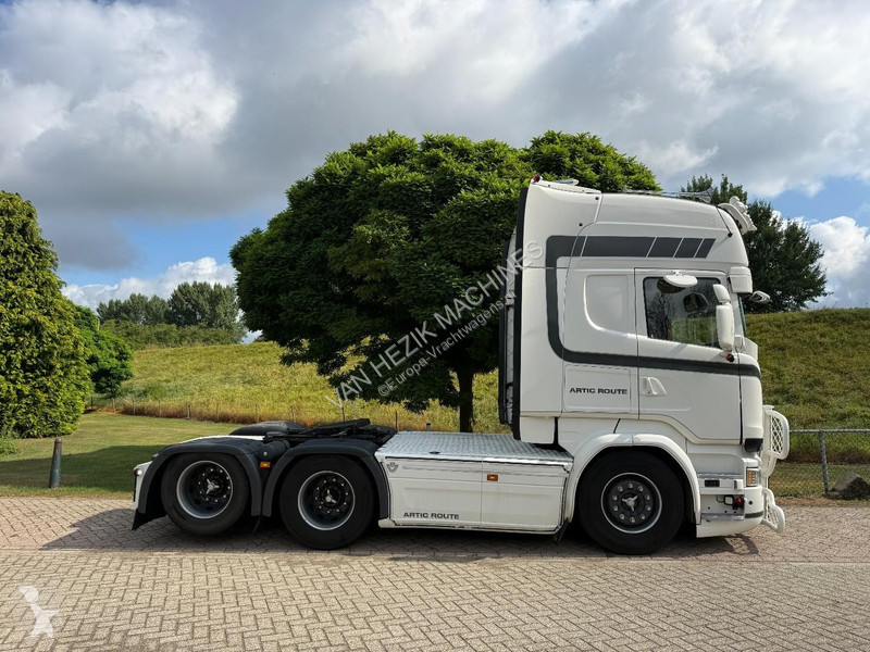 Cap tractor Scania 580 6x2 full air  retarder...
