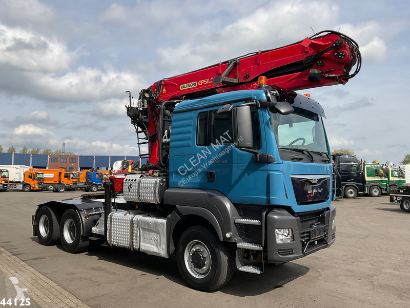 Tahač MAN TGS 6x6 Euro 6 Palfinger 27 Tonmeter...