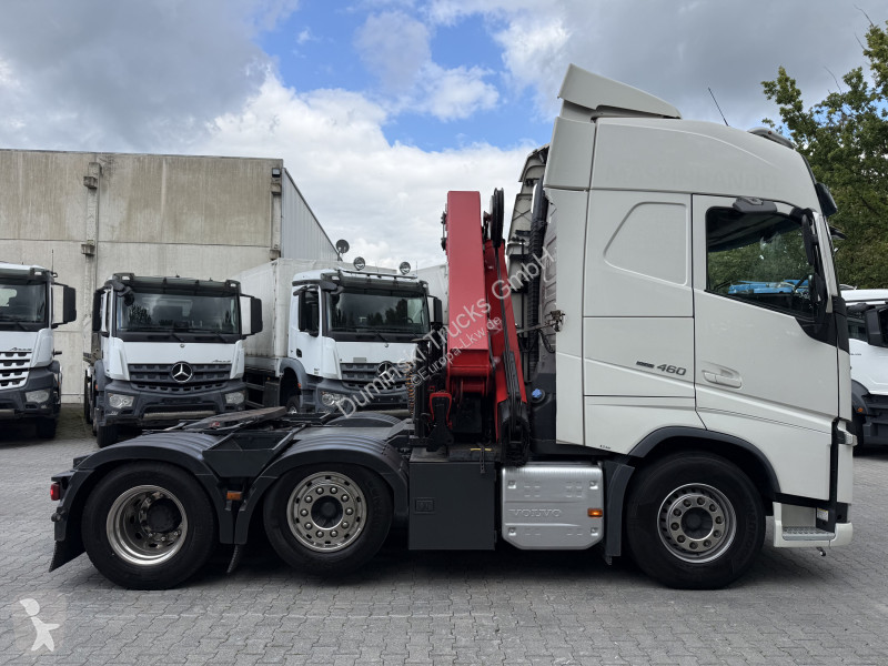 Nyergesvontató Volvo FH460 6X2 Kran HMF 2620...