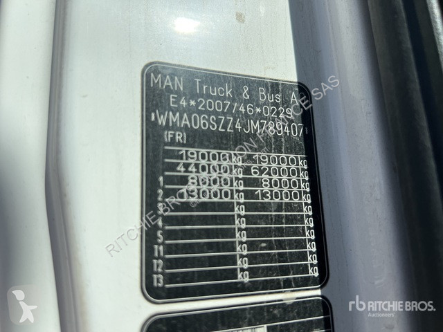 Cap tractor MAN 18.500