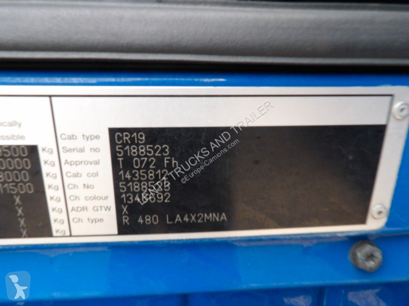 Cap tractor Scania R480-TOPINE RETARDER-3...