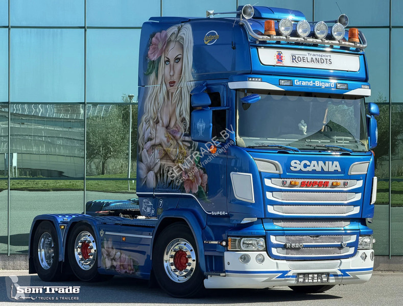 Тягач Scania R520 V8 EURO 6 KING FU AIR...