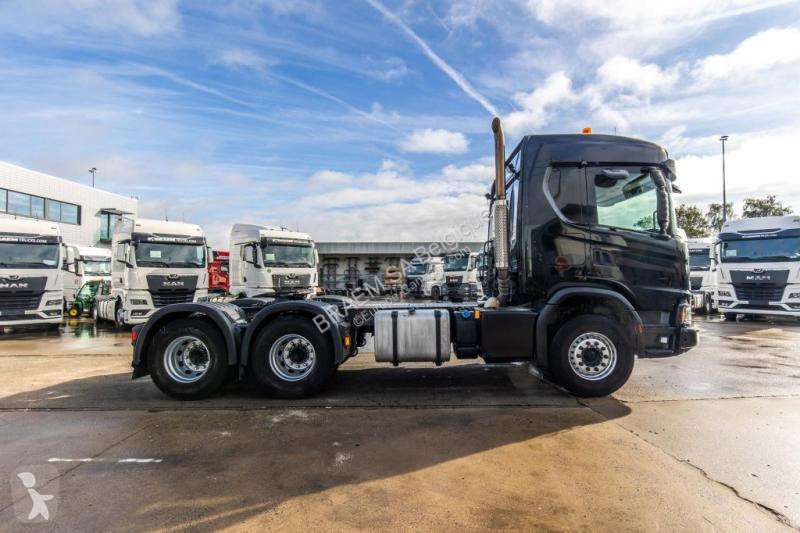 Tahač Scania 450 XT + Mixer PTO