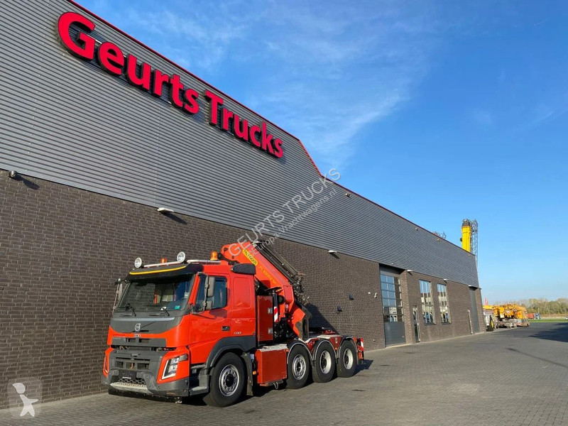 Traktor Volvo 500 8X6 + PALFINGER PK 65002-SH F...