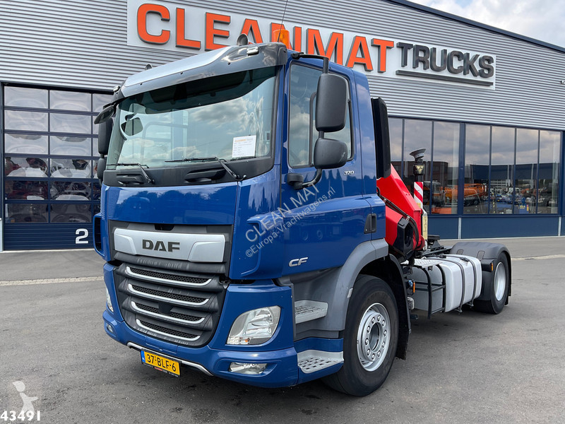 Traktor DAF FT  370 Euro 6 Fassi 15 Tonmeter...