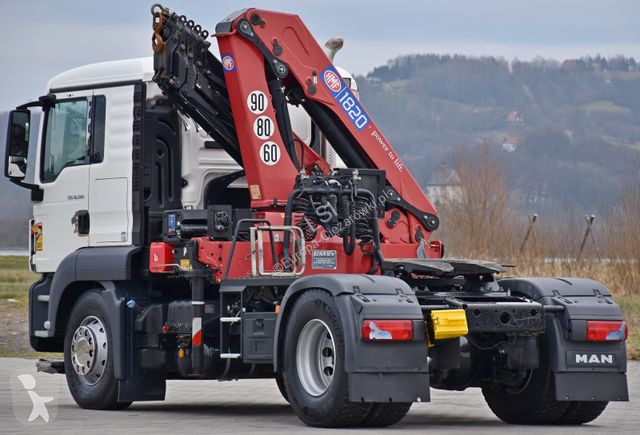 Traktor MAN 18.500 Sattelzugmaschine + KRAN/FUNK