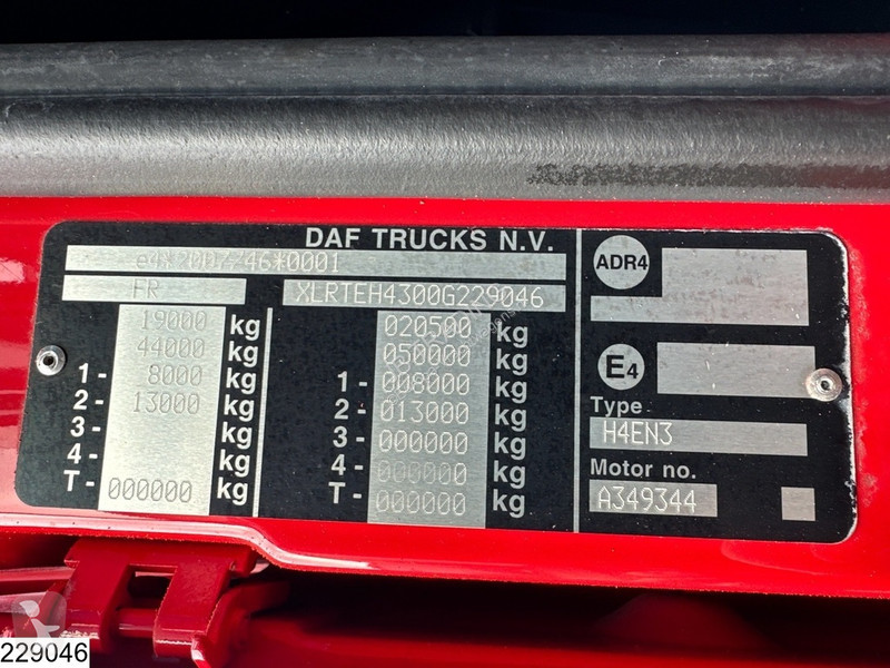 Tahač DAF 480 EURO 6, Standairco