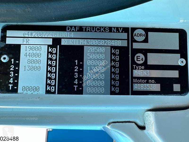 Traktor DAF 460 EURO 6, Retarder, Hydraulic