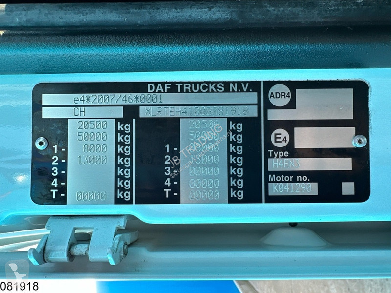 Traktor DAF 440 SSC, EURO 6, Standairco