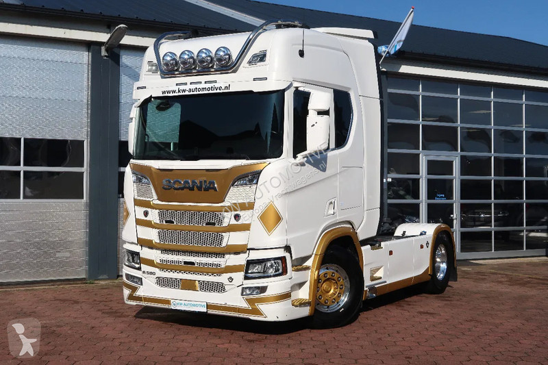 Traktor Scania R580 V8 NGS RETARDER/ FU AIR/ 2X...