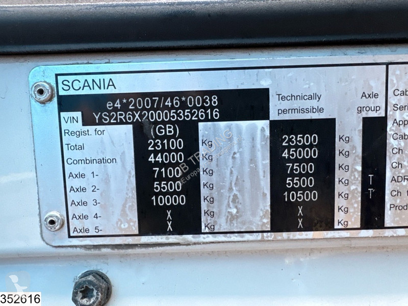 Traktor Scania R 490 6X2, EURO 6, TO, RHD