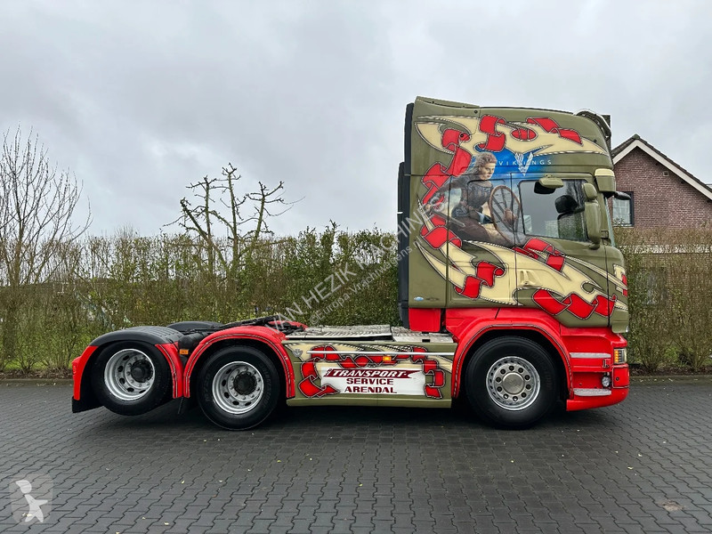 Traktor Scania 580 V8 Full air-retarder-6x2-eur0 6