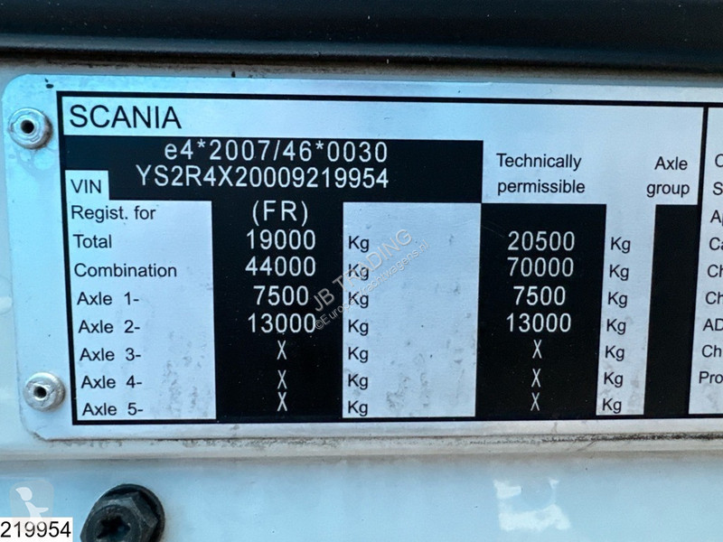 Traktor Scania 580 EUO 6, AD, etarder, Standairco