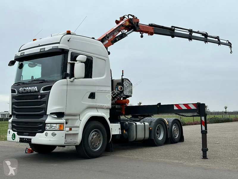 Traktor Scania 6x2!!EURO6!! KRAN ATLAS 19TM!!...
