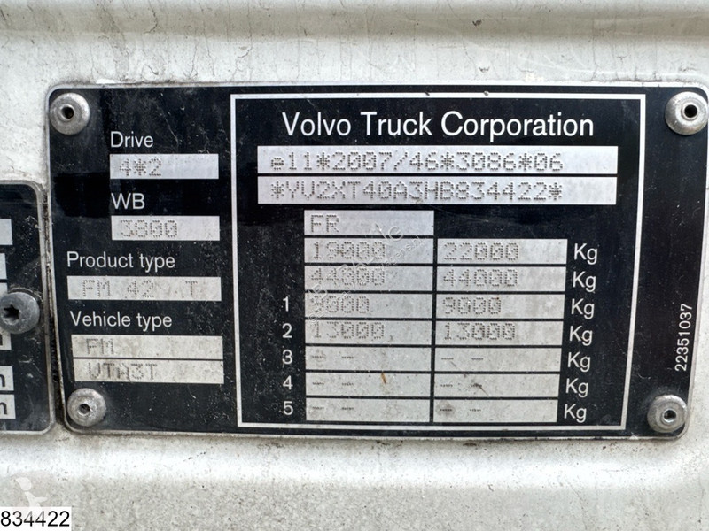 Tahač Volvo 500 EURO 6, Standairco, LOHR