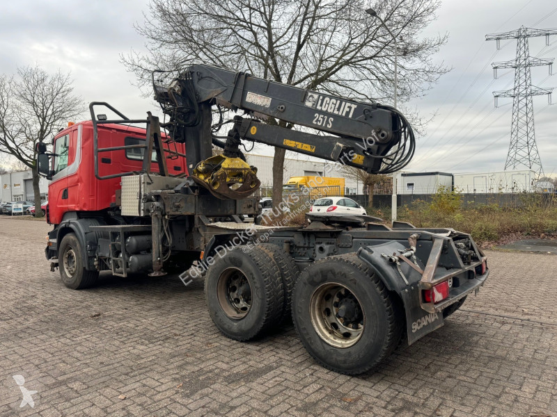 Traktor Scania 6X4 EURO 4 MANUAL/RETARDER/LOGLIFT