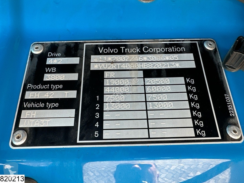 Traktor Volvo 500 EURO 6, Standairco