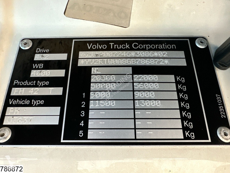Tractor Volvo 420 EURO 6