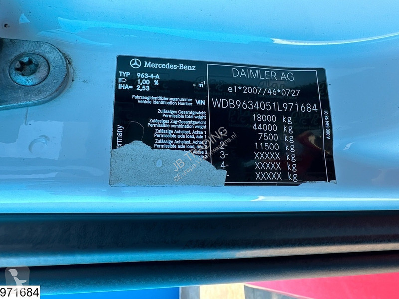 Traktor Mercedes 1843 EURO 6, Retarder, Lohr,...