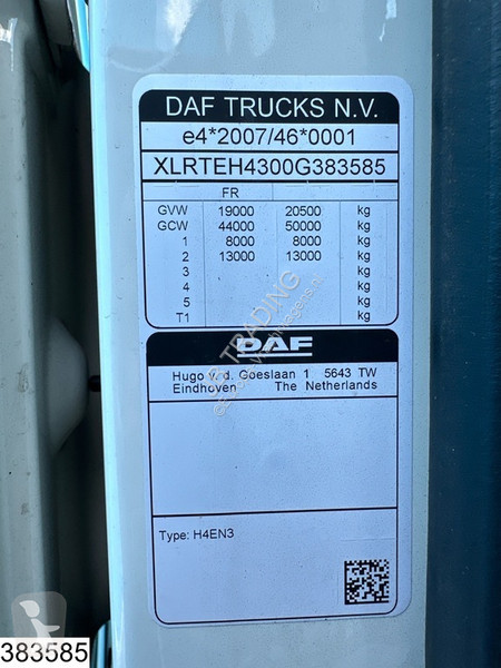 Trekker DAF 480 EURO 6, Retarder, Standairco