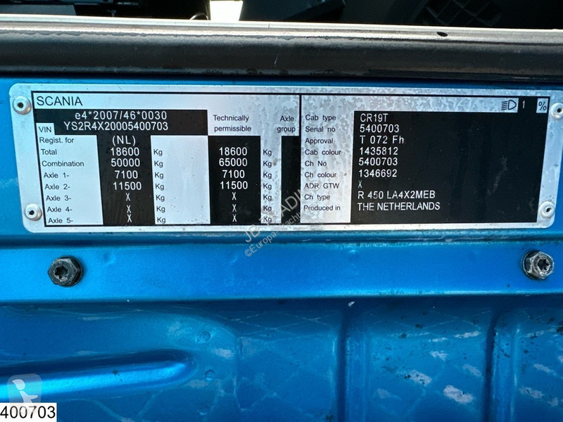 Traktor Scania R 450 EURO 6, Retarder, TO