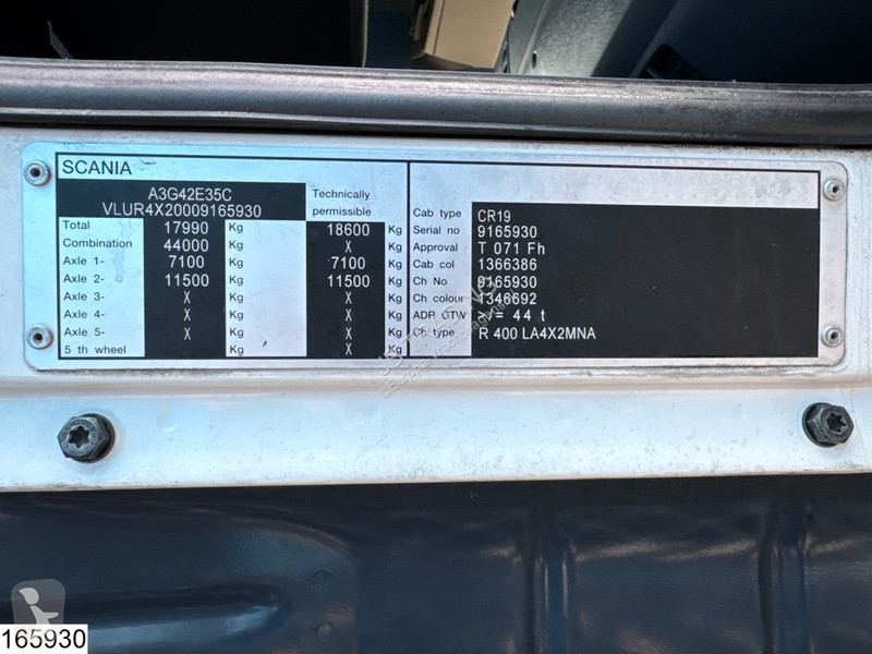 Traktor Scania R 400 EURO 5, Retarder, TO