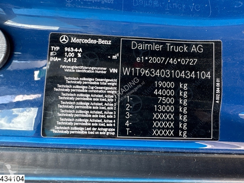 Trekker Mercedes 1845 EURO 6D, MP5, Mirrorcams