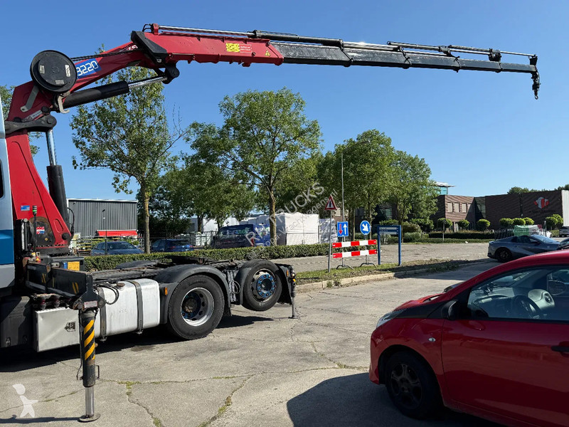Traktor DAF 440 6X2 EURO 6 + HMF 3220-K5 REMOTE...