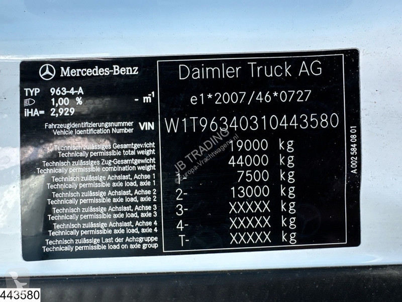 Trekker Mercedes 1843 MP5, EURO 6D, Retarder,...
