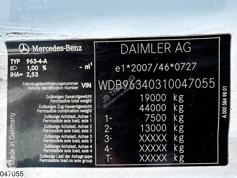Traktor Mercedes 1845 EURO 6