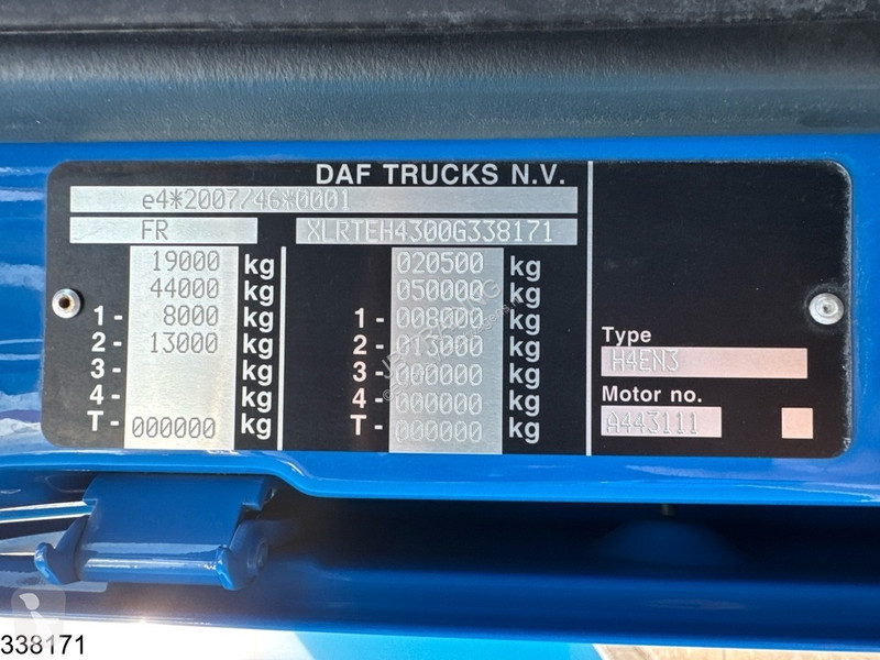 Tahač DAF 480 SSC, EURO 6, Standairco
