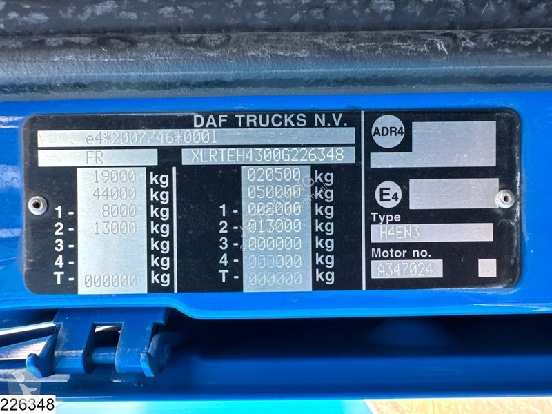 Tahač DAF 480 SSC, EURO 6, Standairco