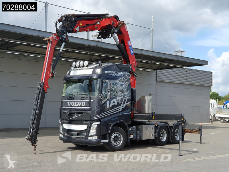 Tractor Volvo FH 540 FH 6X4 HMF 5020-K6 Crane...