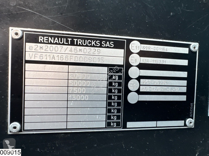 Tractor Renault T 460 EURO 6, Retarder, A, PTO