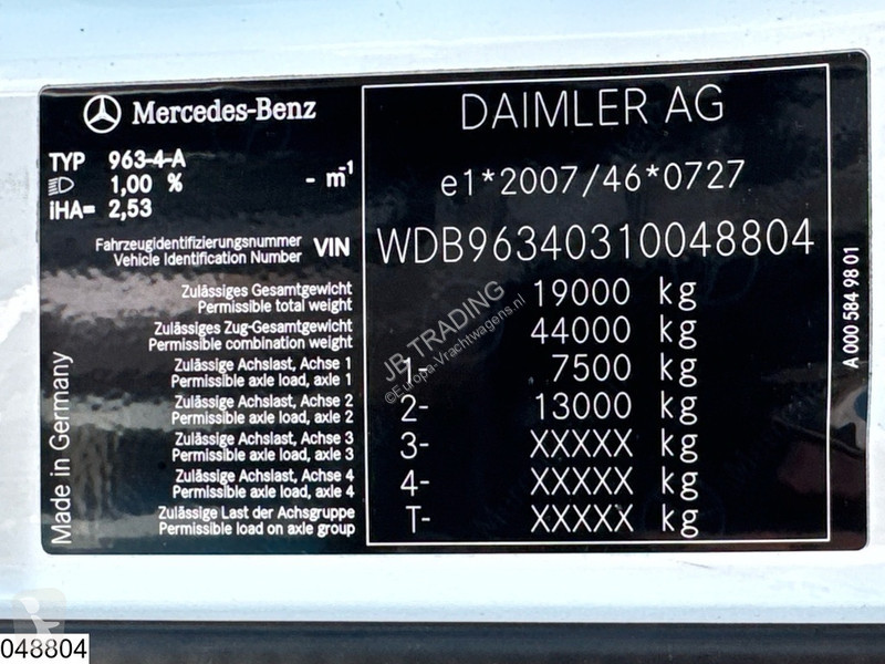 Tractor Mercedes 1845 EURO 6