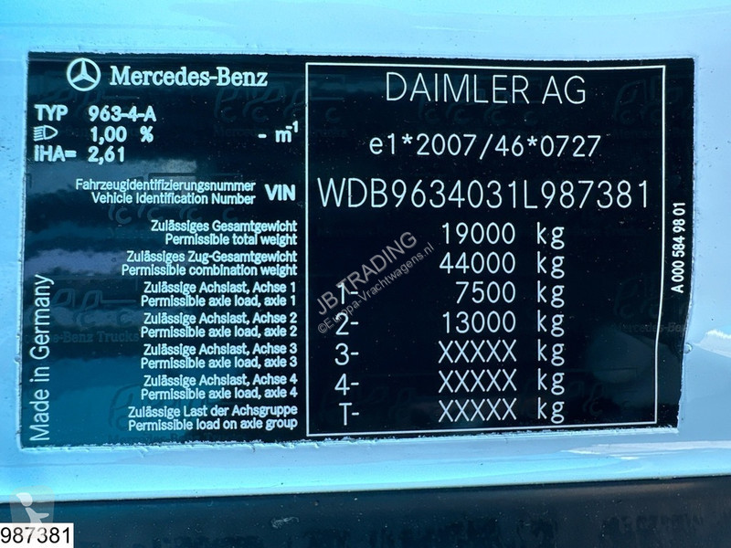 Tahač Mercedes 1845 EURO 6, L987381