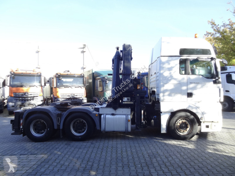 Traktor MAN TGX 6X4 Kran MKG 381 bis 20 Meter
